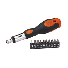 Destornillador ratchet 10 puntas pala-estre-pozi B&D
