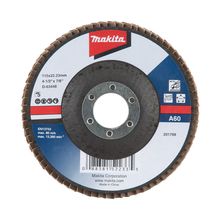 Disco flap óxido aluminio Grano 60 4.1/2"  MAKITA