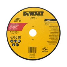 Disco corte acero T1 DeWALT 1/16" X 7" Aleman