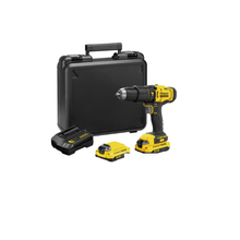 Taladro percutor 1/2" 20V 2 baterías 1.5Ah STANLEY