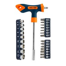 Destornillador 24 Pz Puntas Est Torx Copas 5 a 13 mm  DISCOVER