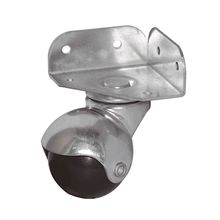 Rodachina giratoria Caucho esquinera 40 mm 1.1/2"  DISCOVER