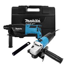 Rotomartillo 800W Estuche+Pulidora 4.1/2 540W MAKITA MTK005B