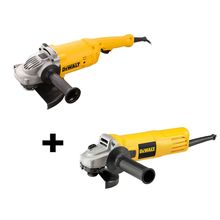 Pulidora 9" 2200W+4010 Pulidora 4.1 /2"DeWALT