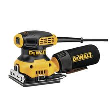 Lijadora de Palma Dewalt 1/4" 230W 14000 OPM con Recolector DWE6411-B3