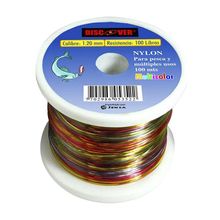 Nylon Multicolor DISCOVER 100 Librs 100 mts 1.20 mm