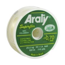 Nylon Natural ARATY SUPERFLEX 100mts 0.45 mm