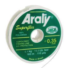Nylon Verde ARATY SUPERFLEX 100mts 0.35 mm