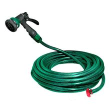 Manguera jardín tip/swan Pistola 5 posiciones 15 mts DISCOVER