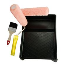 Rodillo 2 unds con Bandeja y Brocha Jgo 4 Pzs 9" DISCOVER