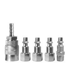 Acople rápido Jg 5 Pz 3 Conectores Hembra + 1 Macho DISCOVER JN5060