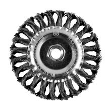 Grata circular 5" entorchada c/tuerca 5/8"