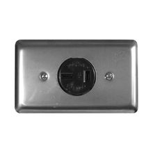 Toma de incrustar bifásica 20 A. 250V (Pata cruzada)