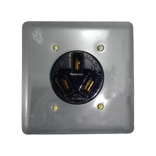 Toma de incrustar trifasica 50 Amp 250 Vol