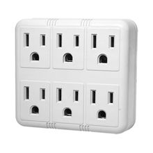 Toma SOBREPONER 6 clavijas polo a tierra RETIE DISCOVER