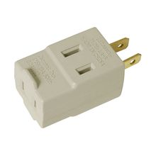 Toma triple HHH Beige RETIE 15 Amp  DISCOVER