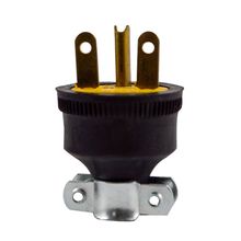 Clavija caucho con polo mirada china 15A 250V