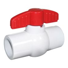 Registro de bola PVC 235 PSI lisa 1.1/2"  DISCOVER