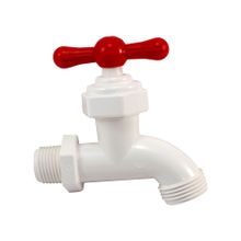 Llave terminal 1/2" PVC con rosca DISCOVER