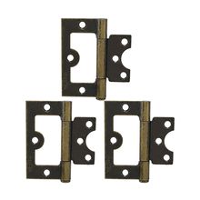 Bisagra Omega 3" pavonada con tornillo 3 unidades  DISCOVER