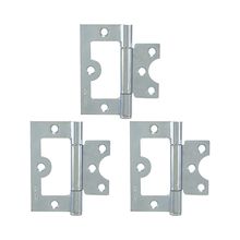 Bisagra Omega 3" zincada con tornillo 3 unidades  DISCOVER