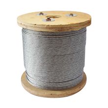Cable acero galvanizado 6 x 7 Rollo 100 mts 1/4 "  DISCOVER