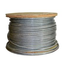 Cable acero plastificado 6 x 7 Rollo 500 mts 1/8 "  DISCOVER