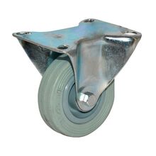 Rodachina giratoria industrial, Gris 85 mm 3.1/2"  DISCOVER