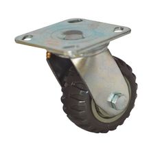 Rodachina giratoria PVC, t/industrial Gris 100 mm 4"  DISCOVER