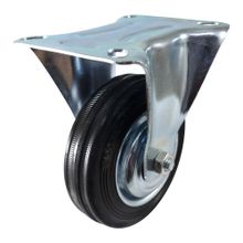 Rodachina R F fija Industrial rueda labrada 4"  DISCOVER