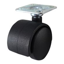 Rodachina R L Plataforma doble rueda 30 mm 1.1/4"  DISCOVER