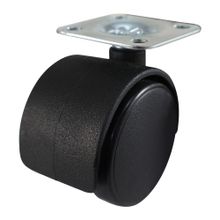 Rodachina R L Plataforma doble rueda 40 mm 1.1/2"  DISCOVER