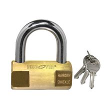 Candado barrilito, bronce DISCOVER 60 mm