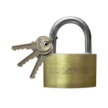 Candado de latón DISCOVER 30 mm