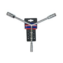 Llave en Y cromo vanadio DISCOVER  10 x 12 x 14mm largo 15cm