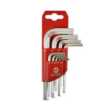 Llave bristol 9 Piezas CROMO-VANADIO ALEMANA 1.5-10mm  DISCOVER