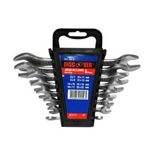 Llave fija plateada 8 piezas 6 a 22 mm DISCOVER