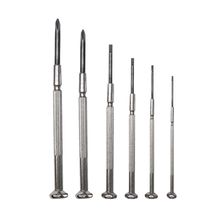 Mini Destornillador relojero pala estrella 6 piezas  DISCOVER