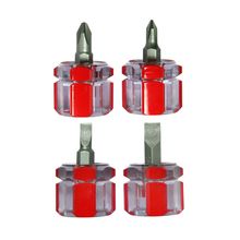 Destornillador Tatamaco Cr-V 4 piezas Estrella #1-2 Pala  DISCOVER