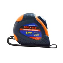 Flexómetro caucho auto bloqueo DISCOVER 19mm X 5m