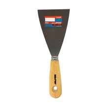 Espátula flexible pulida mango madera DISCOVER 70 mm