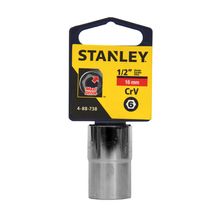 Copa 6 puntas 1/2" x 16 mm  STANLEY 4-88-738