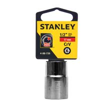 Copa 6 puntas 1/2" x 17 mm  STANLEY 4-88-739