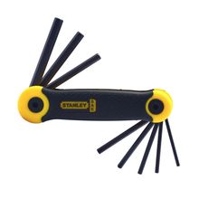 Llave Bristol Jgo 9 Pzs plegable 5/64-1/4" STANLEY 69 265