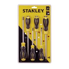 Destornillador Jg 6 Pz Pala CushionGrip  STANLEY STMT66672-840