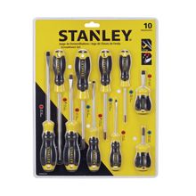 Destornillador Jg 10 Pz CushionGrip  STANLEY STMT66676-840