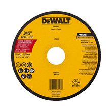 Disco corte acero T1 0,45 X 4.1/2" Argentino DEWALT DW8062-C