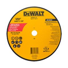 Disco corte acero Fino 5/64 x 9" DEWALT DW8067LA