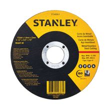 Disco corte metal extrafino 1/25 X 4.1/2"  STANLEY STA8061