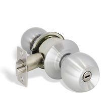 Cerradura de bola acero carolina baño YALE